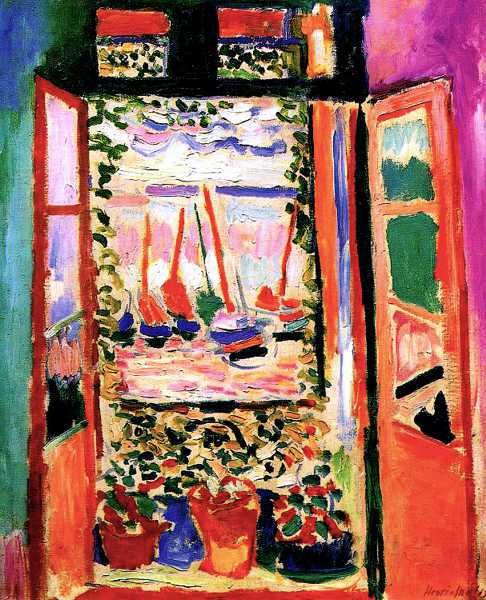 Henri Matisse - The Open Window, Collioure