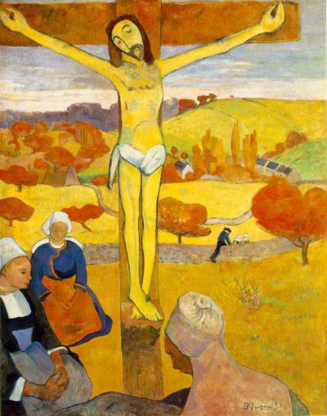 'The Yellow Christ', 1889 (oil on canvas)