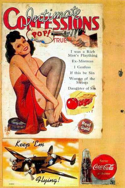 'I was a Rich Man's Plaything' , 1947 (collage)