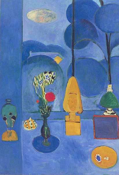 'The Blue Window', 1912 (oil on canvas)