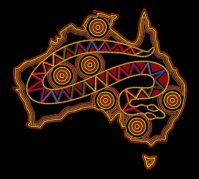 Aboriginal Art Dreaming Stories - The