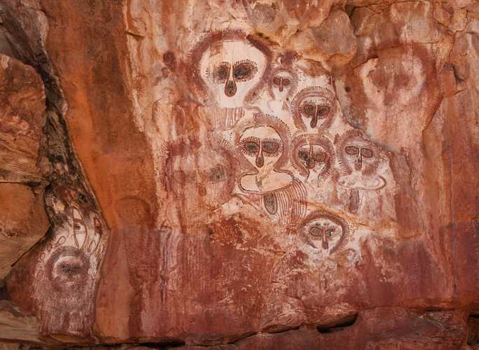 Aboriginal Rock Art - The Wandjina