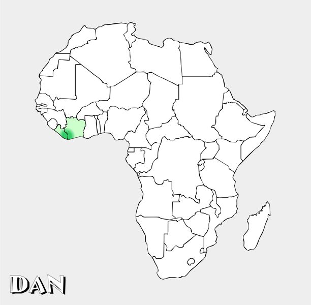 Dan Territory Map