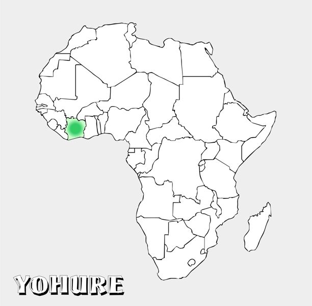 Yohure Territory Map