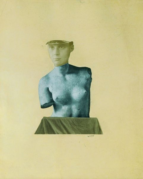 Johannes Theodor Baargeld (1892 -1927) - 'Typical Vertical Misrepresentation as a Depiction of the Dada Baargeld' 1920 (photomontage)