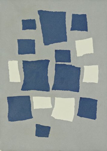 Jean (Hans) Arp (1886-1966) - 'Rectangles Arranged According to the Laws of Chance'