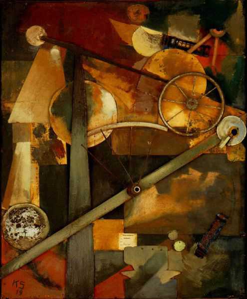 Kurt Schwitters (1887-1948) - 'Construction for Noble Women' 1919 (assemblage)