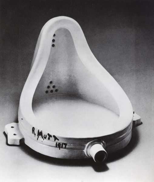 Marcel Duchamp (1887-1968) - 'Fountain' 1917 (ready-made)