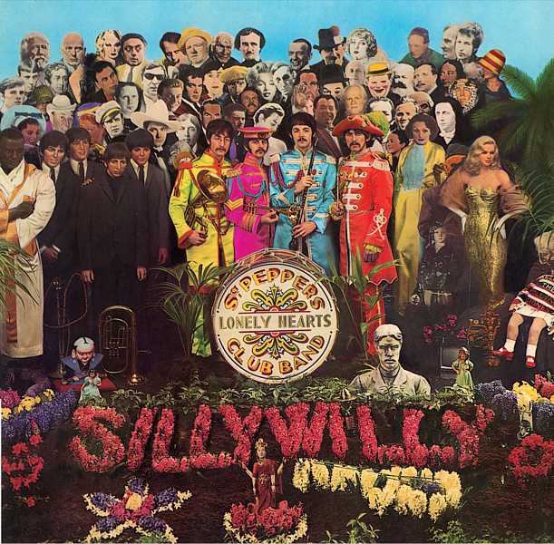 'The Beatles - Sgt Pepper's Album Cover, 1967 (record sleeve)