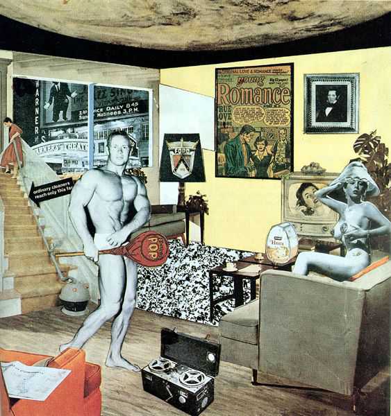 'Just what is it that makes today's homes so different, so appealing?', 1956 (collage) 