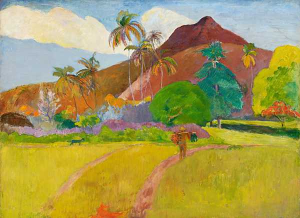 'Tahitian Landscape', 1893 (oil on canvas)