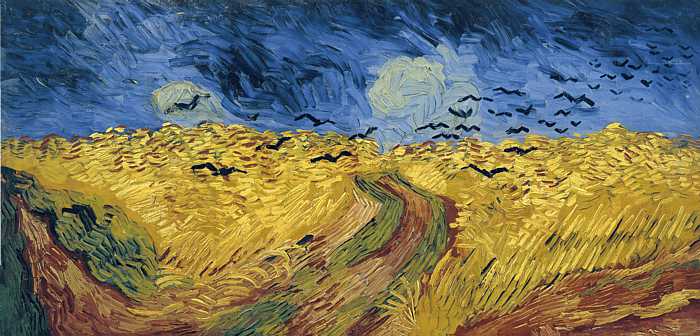 'Wheatfield with Crows', 1890 (oil on canvas)