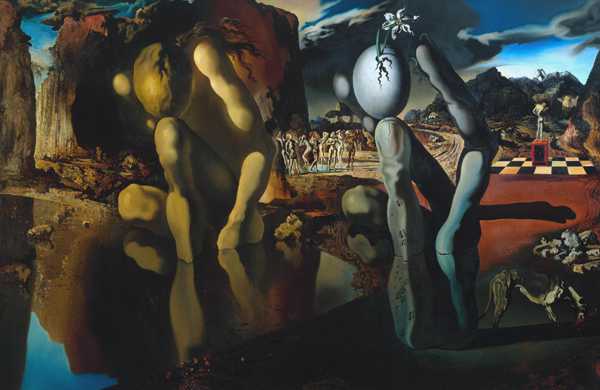 SALVADOR DALI (1904-1989) Metamorphosis of Narcissus, 1937 (Oil on Canvas) 