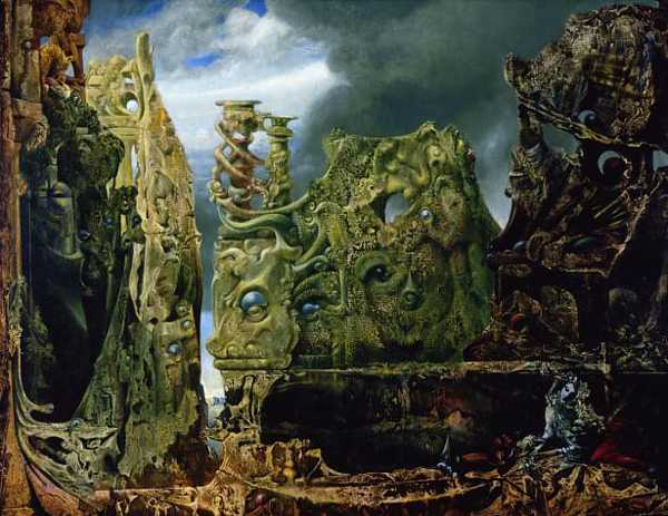MAX ERNST (1891-1976) The Eye of Silence, 1943-44 (oil on canvas)