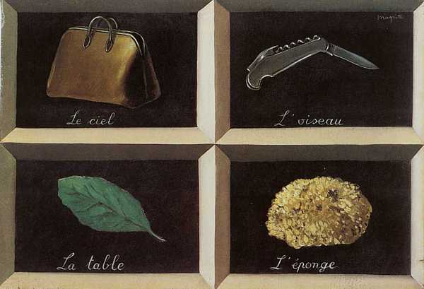 RENÉ MAGRITTE (1898-1967) La Clef des Songes (The Key to Dreams), 1927 (Oil on Canvas)
