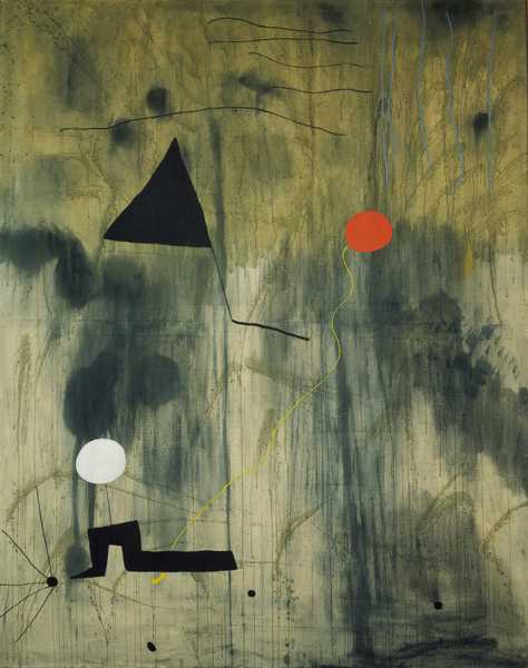 JOAN MIRO(1893-1983) The Birth of the World, 1925 (Oil on Canvas)