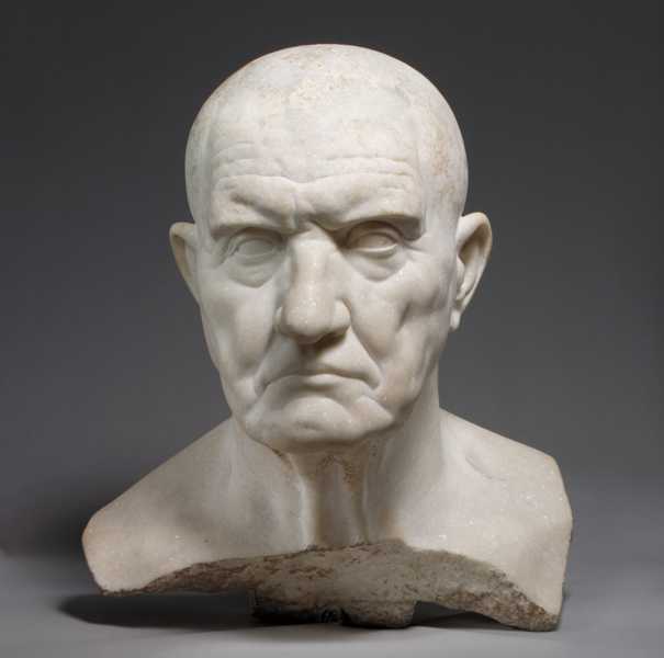 Marble Bust of a Man - An Example of Verism in Roman Art