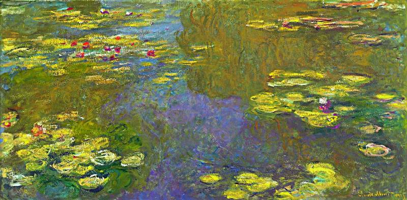 CLAUDE MONET (1840 -1926) 'Water Lilies', 1919 (oil on canvas) 