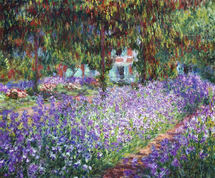 CLAUDE MONET (1840 -1926) 'Irises in Monet's Garden', 1900 (oil on canvas)