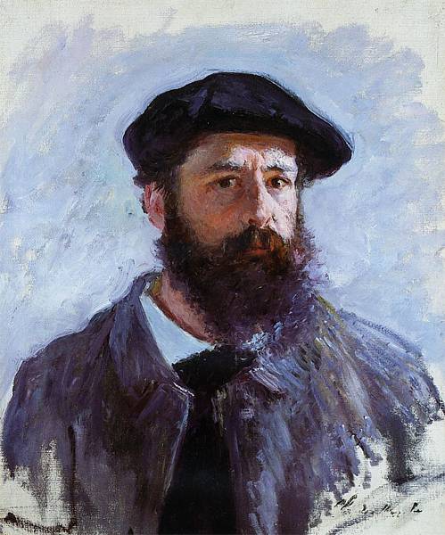 CLAUDE MONET (1840 -1926) 'Self Portrait with Beret' 1886 (oil on canvas)