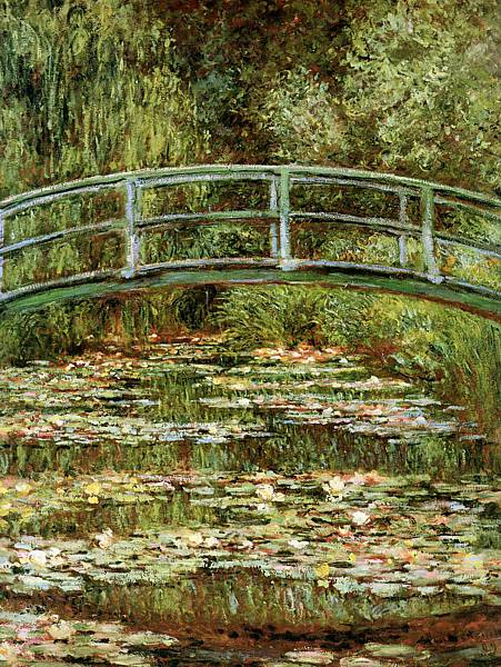 CLAUDE MONET (1840 -1926) 'The Water Lily Pond: Green Harmony', 1899 (oil on canvas)  