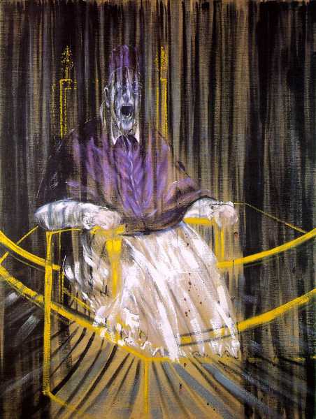 FRANCIS BACON (1909-1992) 'Study after Velazquez's Portrait of Pope Innocent X', 1953 (oil on canvas)