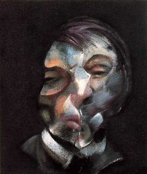 Oil painting male portrait Despair artist self-portrait only hand painted canvas 