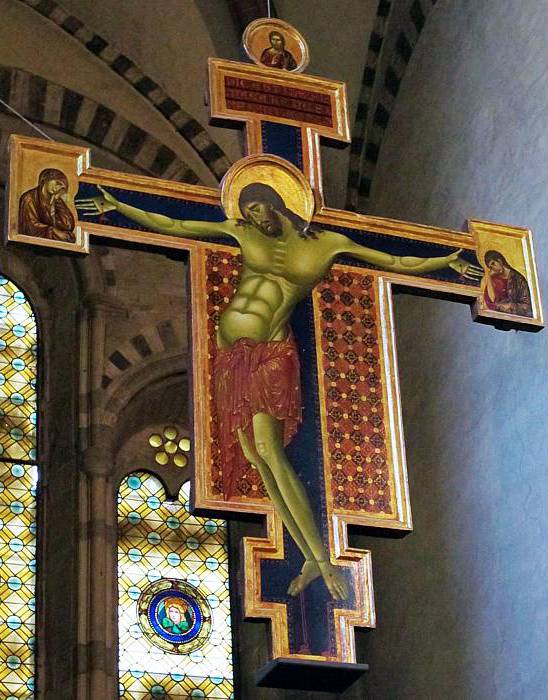 CIMABUE (c.1240-1302) Crucifix from the Basilica of San Domenico, (1267–71)