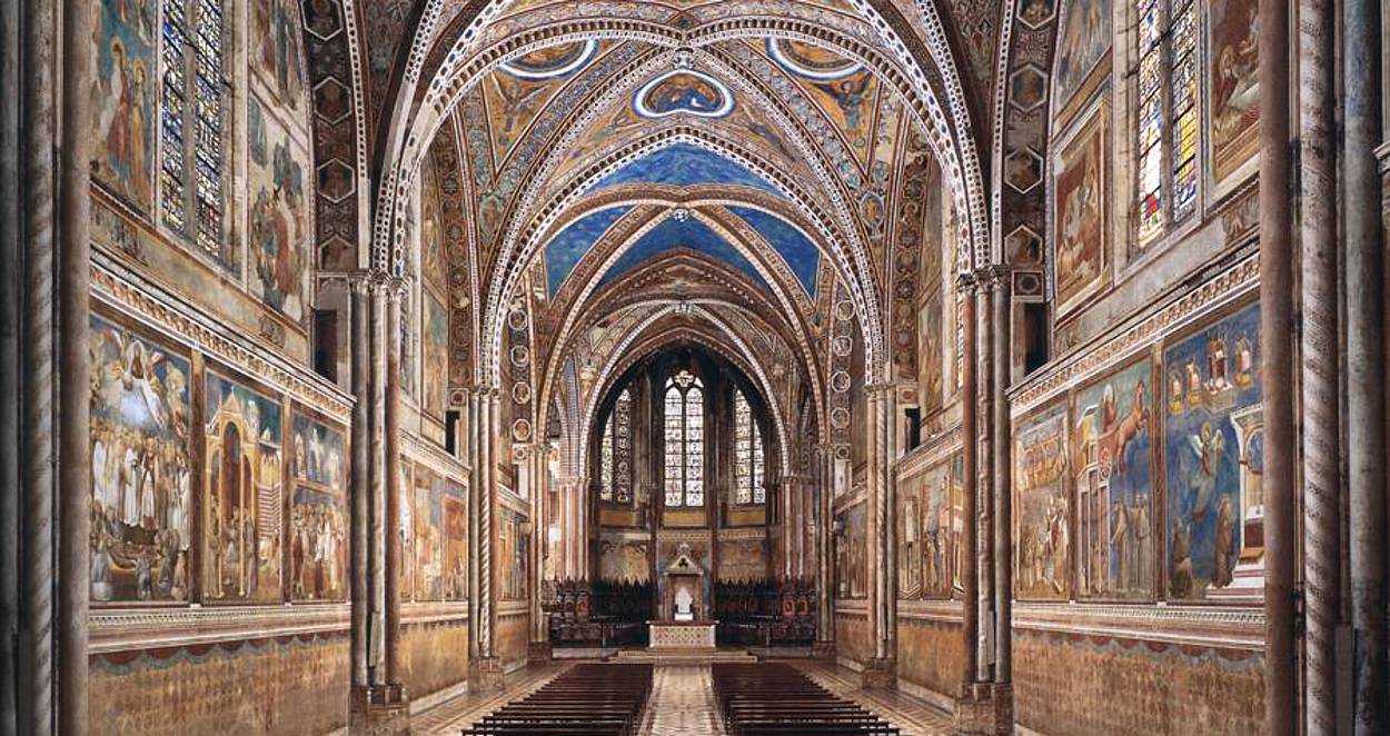 GIOTTO (c.1267-1337) Frescoes in The Basilica of Saint Francis of Assisi. (1297-1300)