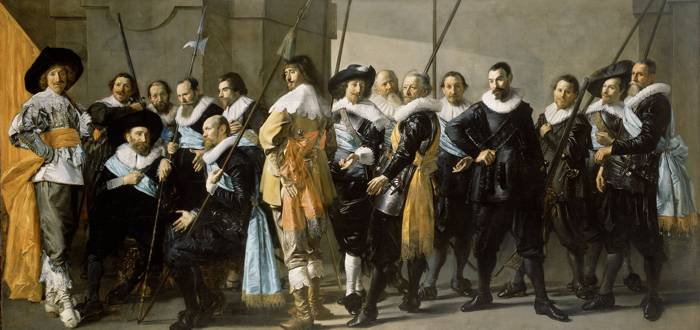 Franz Hals (1582-1666) and Pieter Codde (1588 -1678) 'The De Meagre Militia Company', 1633-37 (oil on canvas)