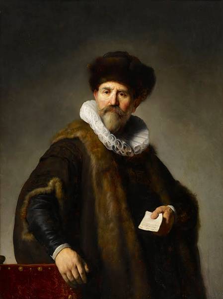 Rembrandt van Rijn (1606 -1669) 'Portrait of Nicolaes Ruts', 1631 (oil on panel)