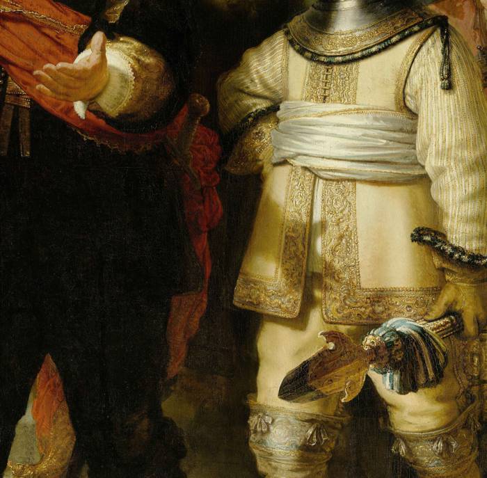 Rembrandt van Rijn (1606 -1669) Detail from 'The Night Watch', 1642 (oil on canvas)