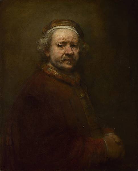 Rembrandt van Rijn (1606 -1669) 'Self Portrait', 1669 (oil on canvas)