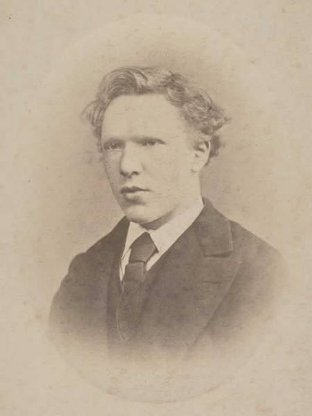VINCENT VAN GOGH (1853-1890) Photograph of the artist (1872) aged 19.
