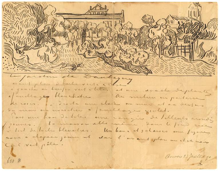 Van Gogh letter to Theo