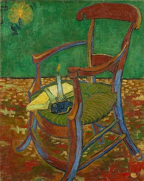 Vincent Van Gogh - 'Gauguin's Chair (1888)