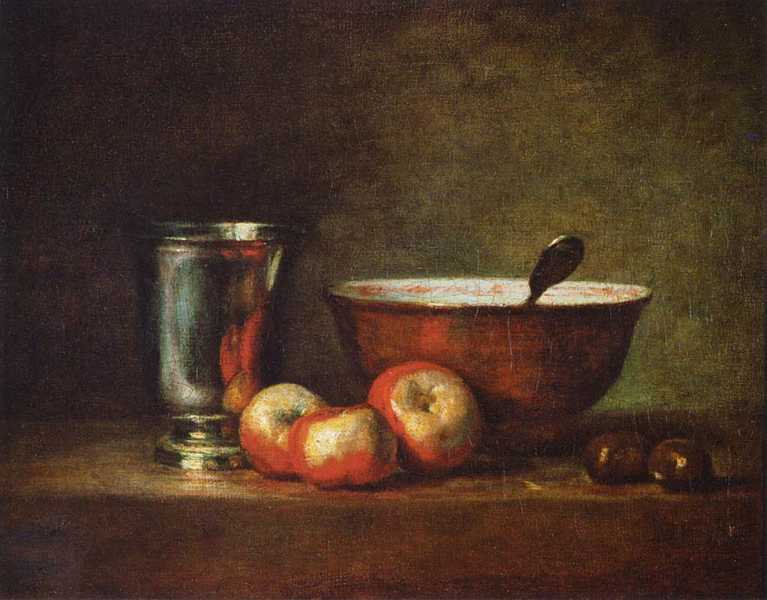 'The Silver Cup', 1769 (oil on canvas) 