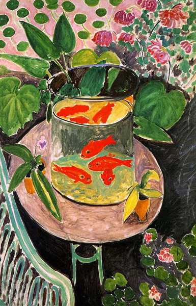 'The Goldfish', 1912 (oil on canvas)