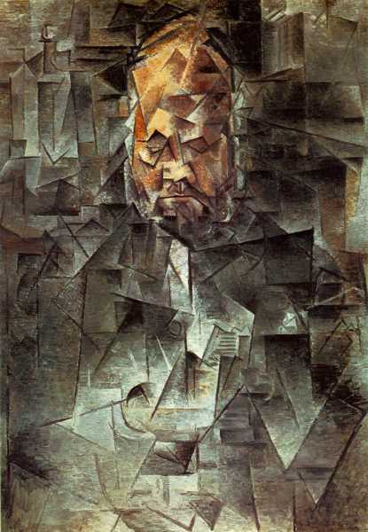 PABLO PICASSO (1881-1973) 'Ambroise Vollard', 1915 (oil on canvas)