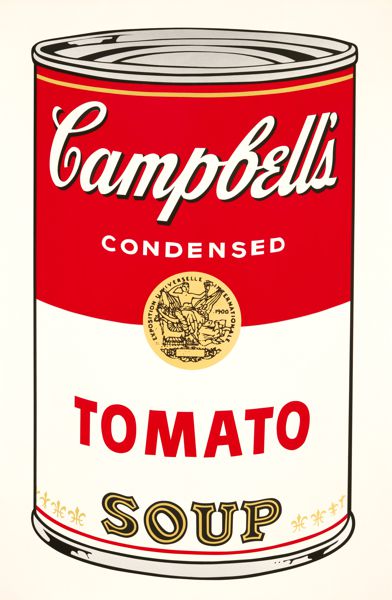 ANDY WARHOL (1928-1987 ) 'Campbell's Soup 1 (Tomato)', 1968