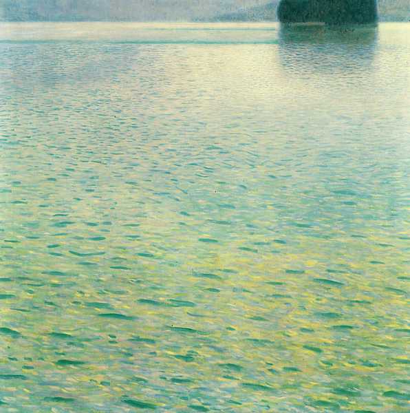 GUSTAV KLIMT (1862-1918) Isle on Lake Attersee, 1902 (oil on canvas) 