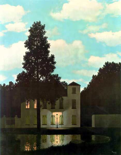 RENÉ MAGRITTE (1898-1967) Empire of Light, 1954 (oil on canvas)