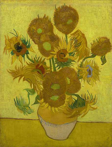 VINCENT VAN GOGH (1853-1890) Sunflowers, 1888 (oil on canvas)