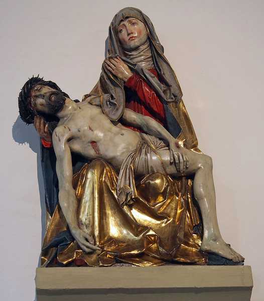 WORKSHOP OF TILMAN RIEMENSCHNEIDER (1460-1531) Pietà in the Franciscan Church of Würzburg, 1510 (painted wood carving)