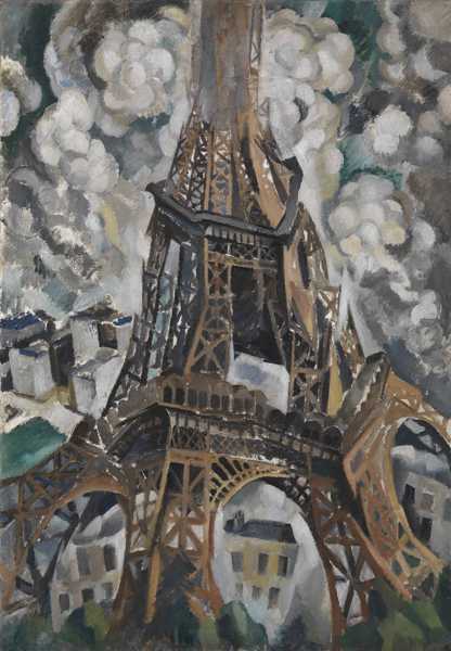 ROBERT DELAUNEY (1885-1941) 'Eiffel Tower' 1910 (oil on canvas)
