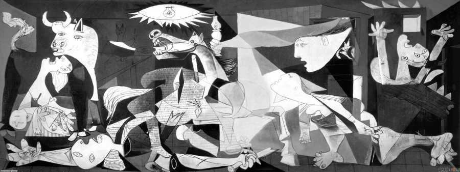 PABLO PICASSO (1881-1973) Guernica, 1937 (oil on canvas) 