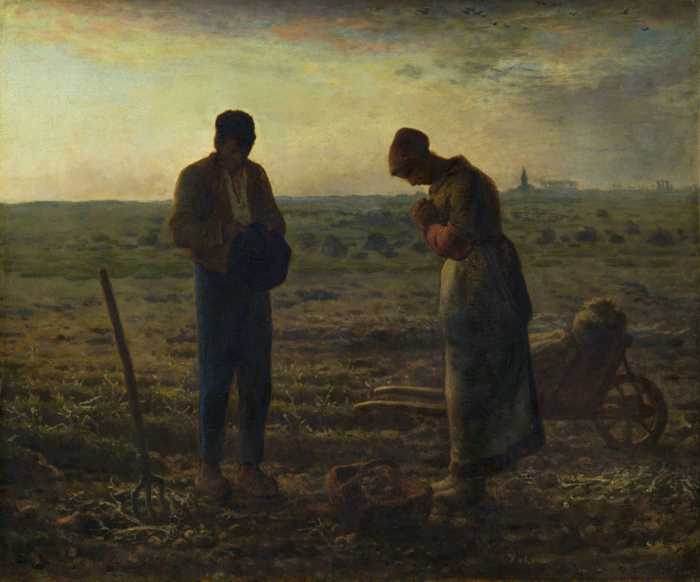 JEAN FRANÇOIS MILLET (1814-1875) The Angelus, 1857-59 (oil on canvas)