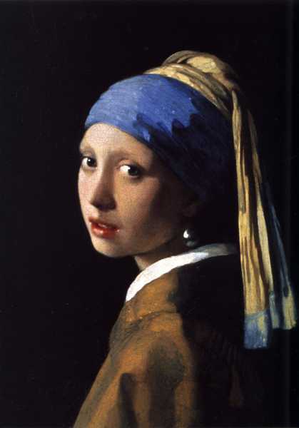 JOHANNES VERMEER (1632-1675) Girl with the Pearl Earring, 1665 (oil on canvas) 