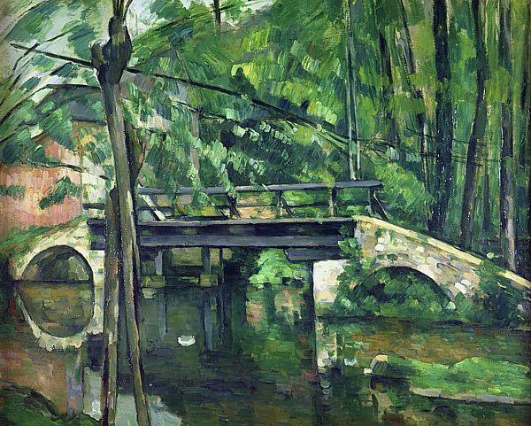 PAUL CÉZANNE (1839-1906) 'The Bridge at Maincy', 1879 (oil on canvas)