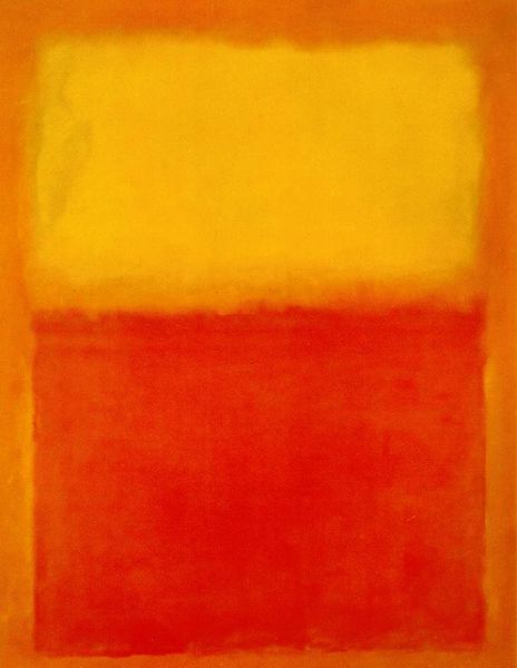 MARK ROTHKO (1903-1970) 'Orange and Yellow', 1956 (oil on canvas)